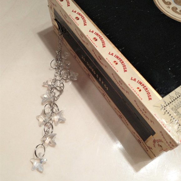 Original Suenos de Saundra Upcycled La Imperiosa Cigar Box Purse "SHINING STAR" - Picture 11 of 15